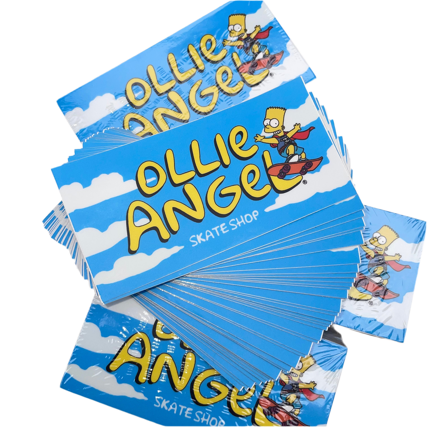 Ollie Angel Sticker 2x4