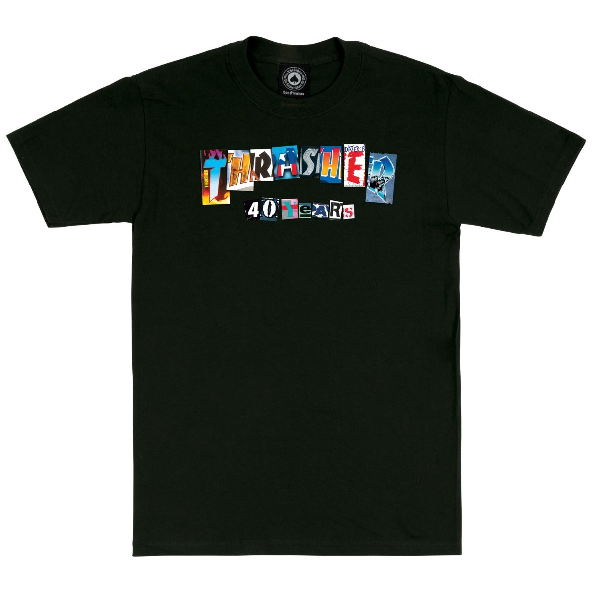 Thrasher 40 Years T-Shirt Black