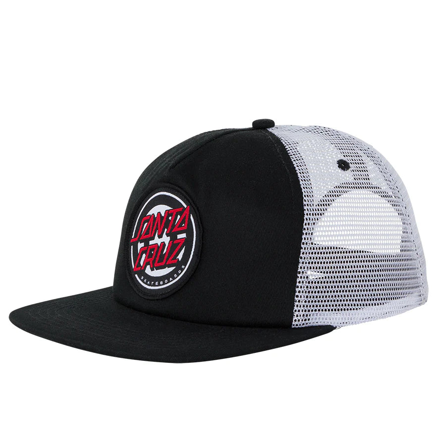 Santa Cruz Rob Target Dot Mesh Trucker Mid Profile Unisex Hat