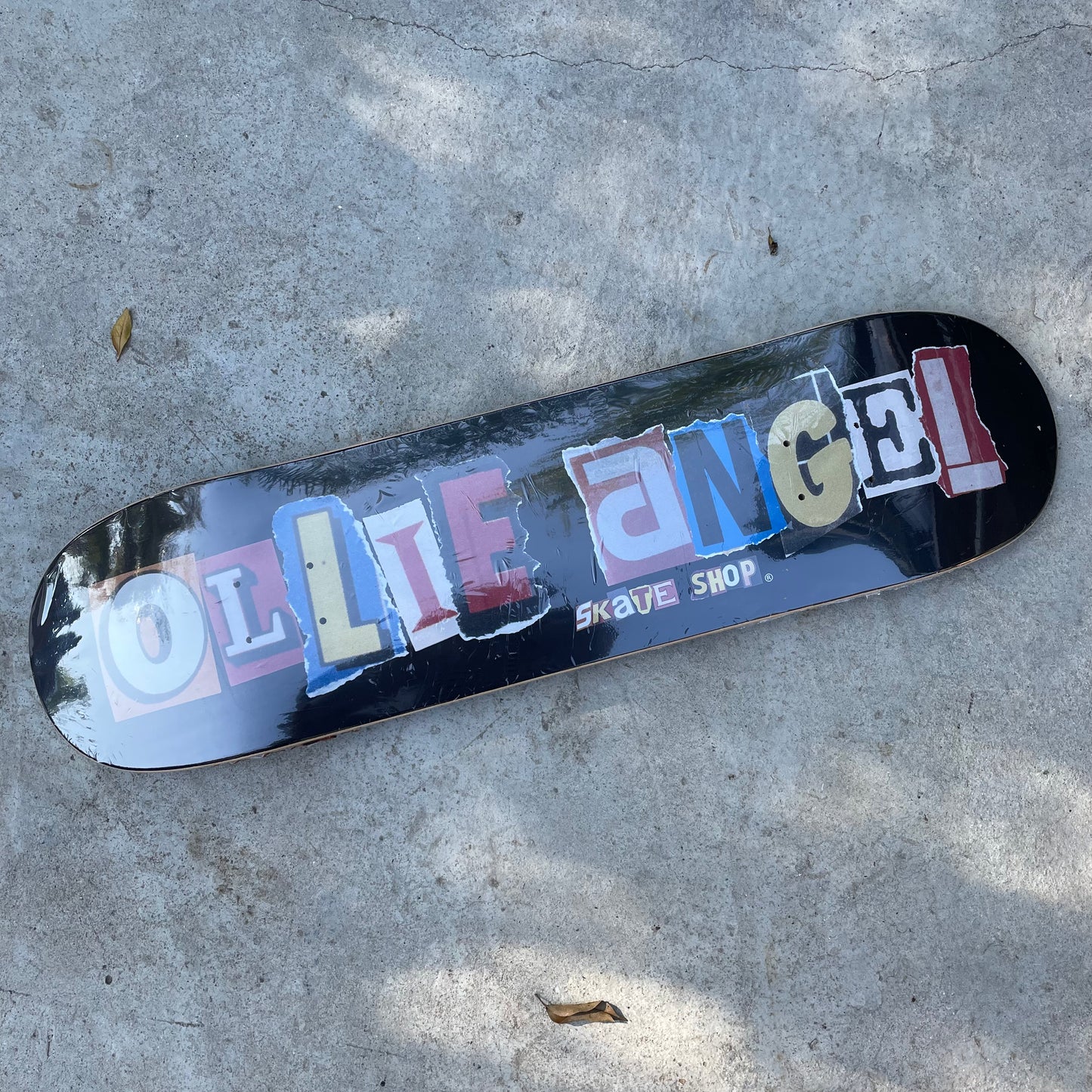 Ollie Angel Ransom Skateboard Deck 7.65" 7.75" 8.25" 8.35" 8.801"