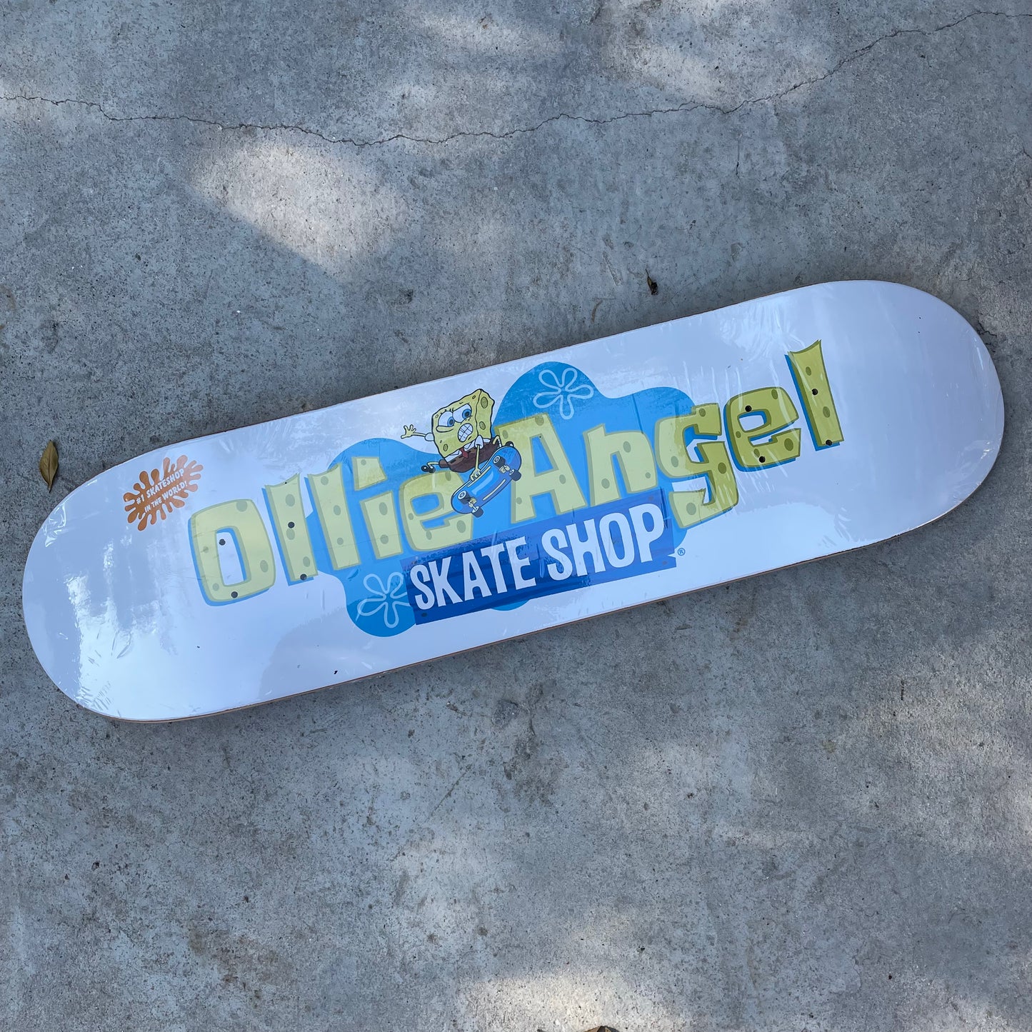 Ollie Angel SpongeGuy Skateboard Deck 8.0" 8.25" 8.35"