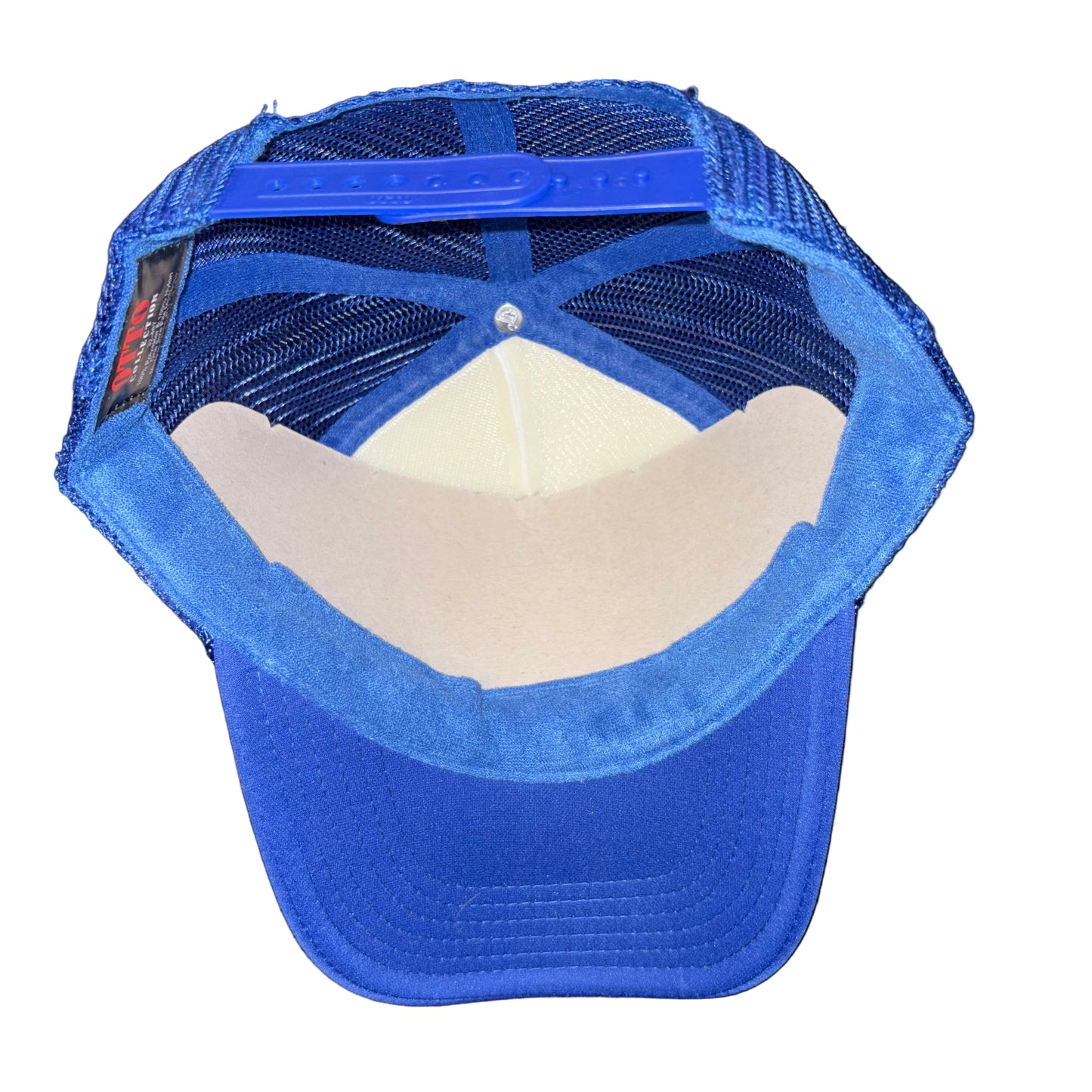 Ollie Angel Blue Adjustable Trucker Hat