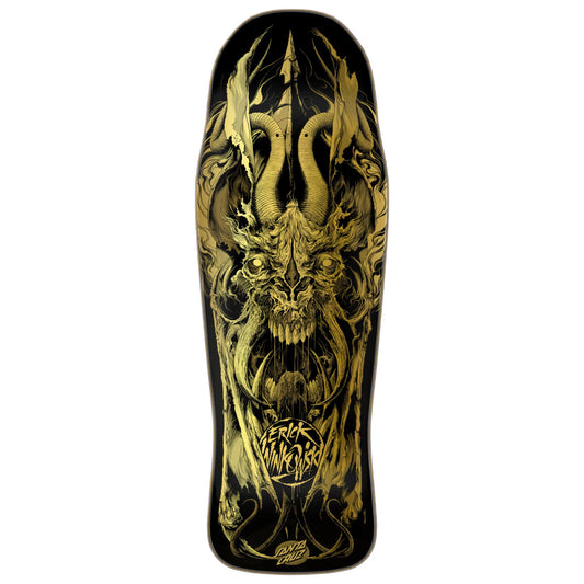 Santa Cruz Winkowski Primeval Gold Skateboard Deck 10.34"