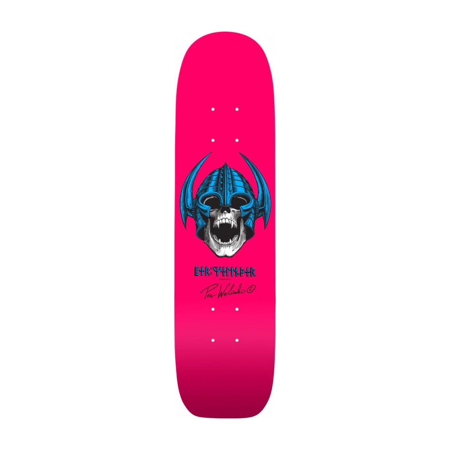 Powell Peralta Per Welinder Hot Pink Freestyle Skateboard Deck 7.25”