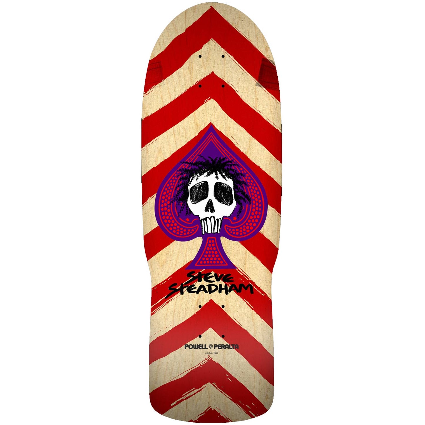 Powell Peralta OG Steve Steadham Spade Reissue Deck 10”