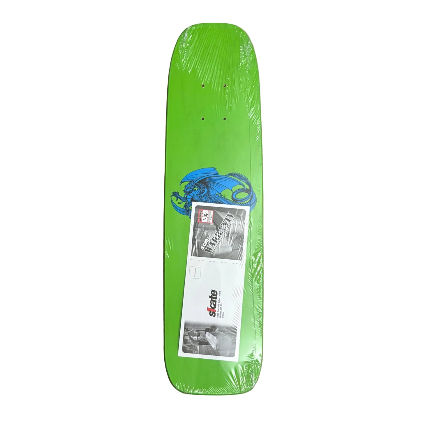 Powell Peralta Per Welinder Skull Green/Blue Skateboard Deck 7.125"