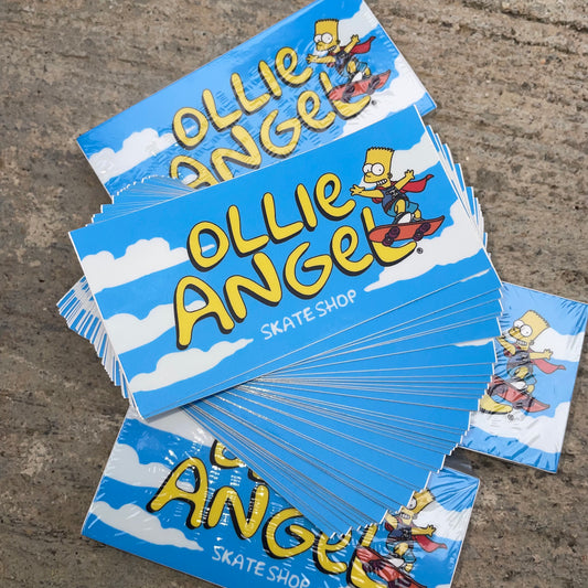 Ollie Angel Sticker 2x4