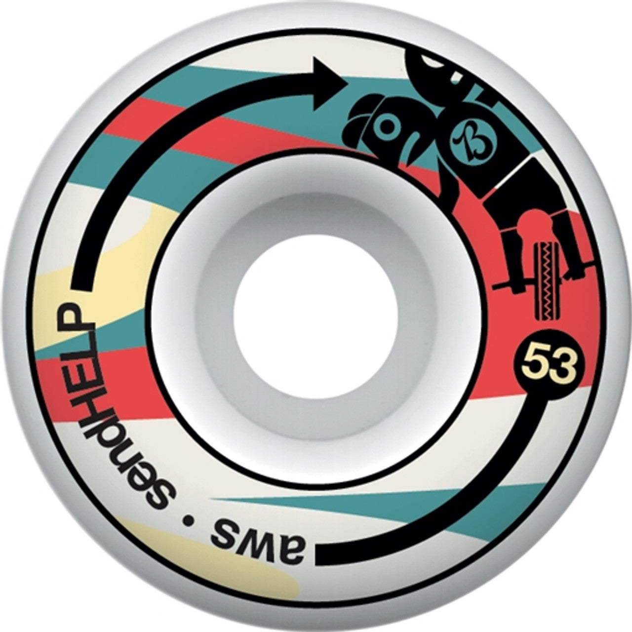 Alien Workshop SEND HElementP Wheels 53mm