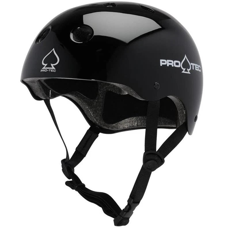 Protec Classic Helmet Gloss Black