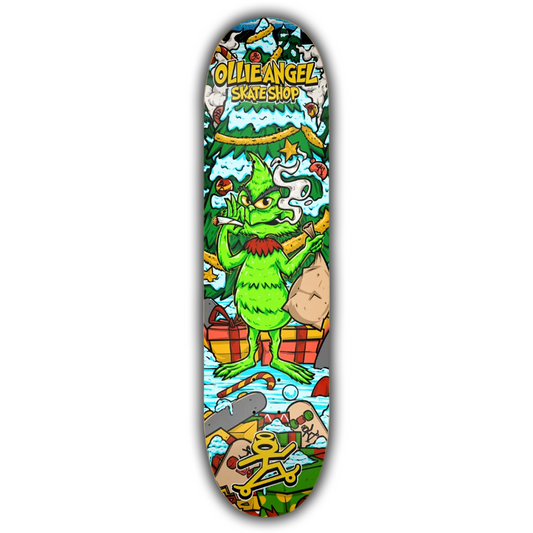 Ollie Angel Holiday Skateboard Deck