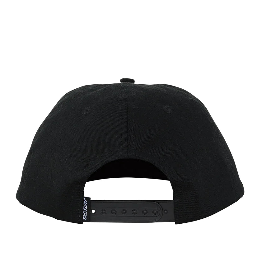 Santa Cruz Flamed Not a Dot Snapback Mid Profile Unisex Hat