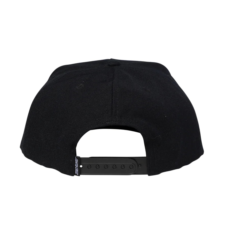 Santa Cruz Check Ringed Flamed Dot Snapback Mid Profile Unisex Hat
