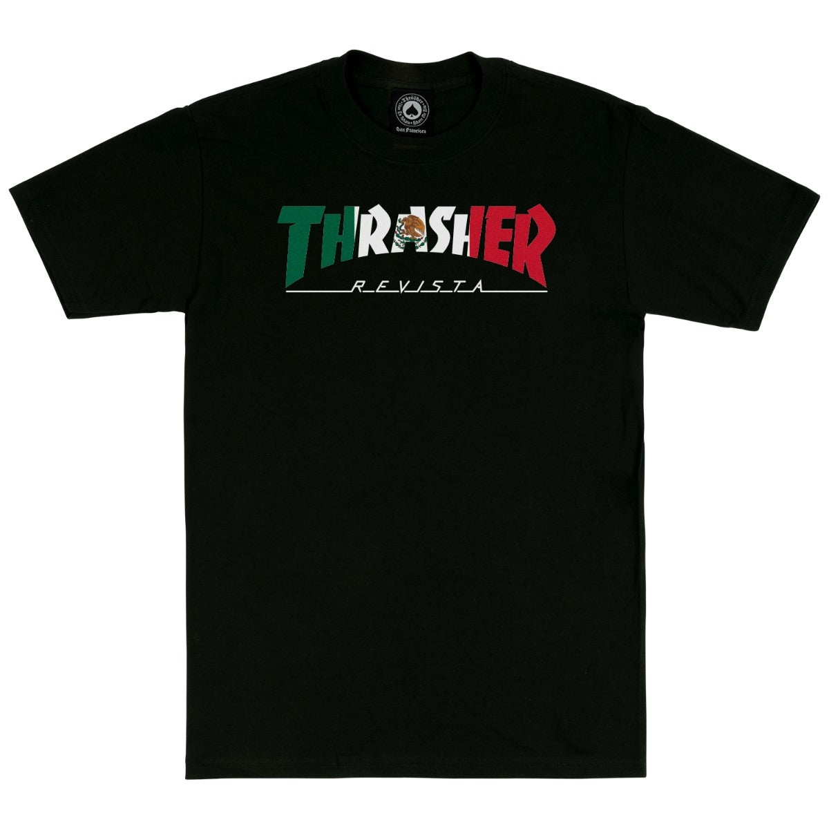 Thrasher Mexico Revista T-Shirt Black