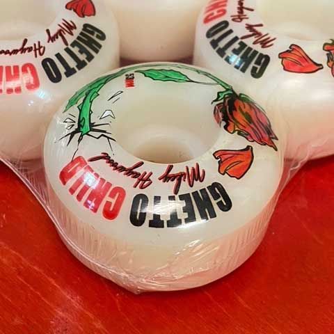 Ghetto Child Mikey Haywood Concrete Rose Wheels 53mm