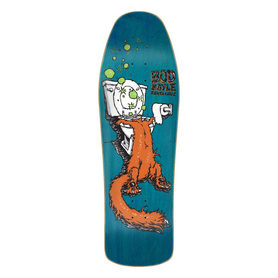 Santa Cruz Boyle Sick Cat Reissue Skateboard Deck 9.99"
