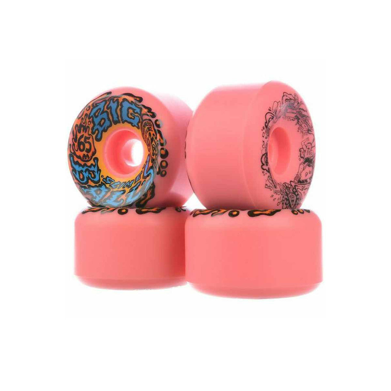 Santa Cruz Slime Balls Big Balls Speedwheels Reissue 92A - Pink