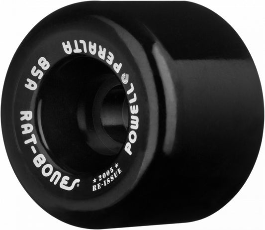 Powell Peralta Rat Bones Skateboard Wheels 60mm 90a - Black (4 pack)