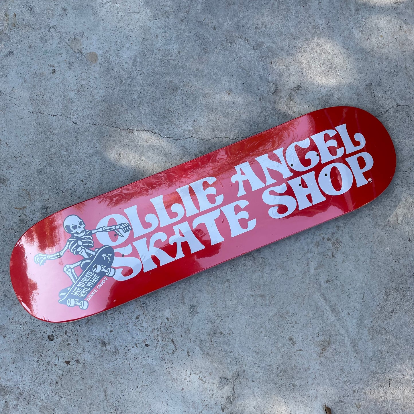 Ollie Angel Skelly Skateboard Deck