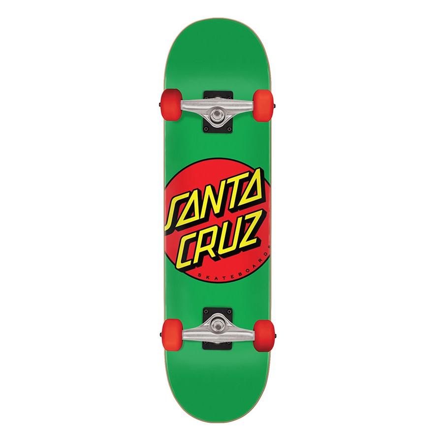 Santa Cruz Classic Dot Mid Complete Skateboard - 7.8 x 31